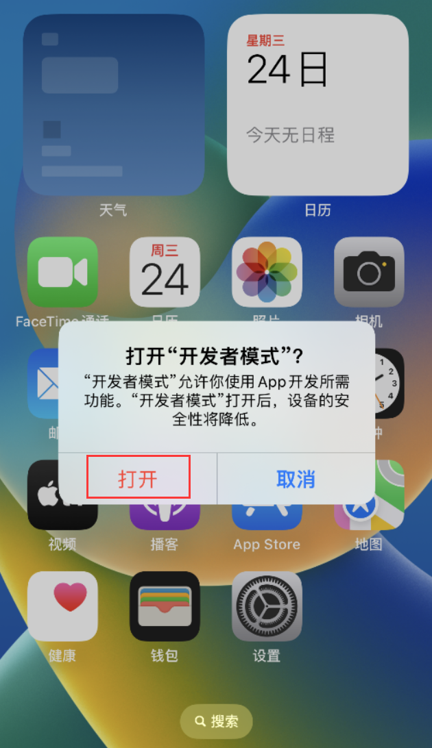 荆门苹果手机维修分享如何打开开发者模式 