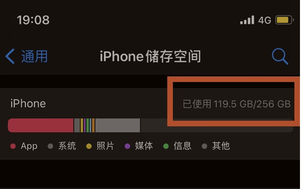 荆门苹果13维修分享iPhone13如何查看剩余内存 