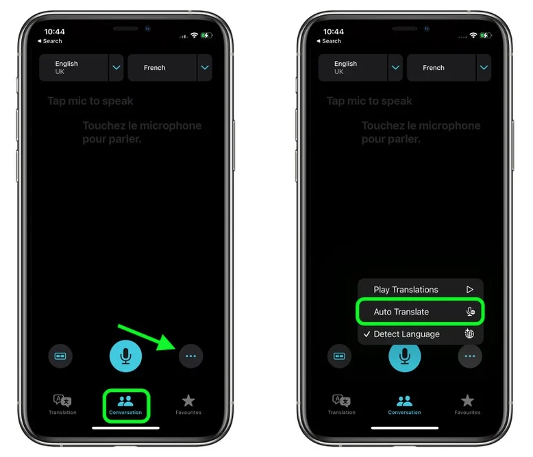 荆门苹果手机维修分享iOS 15 “翻译” App 新改进 